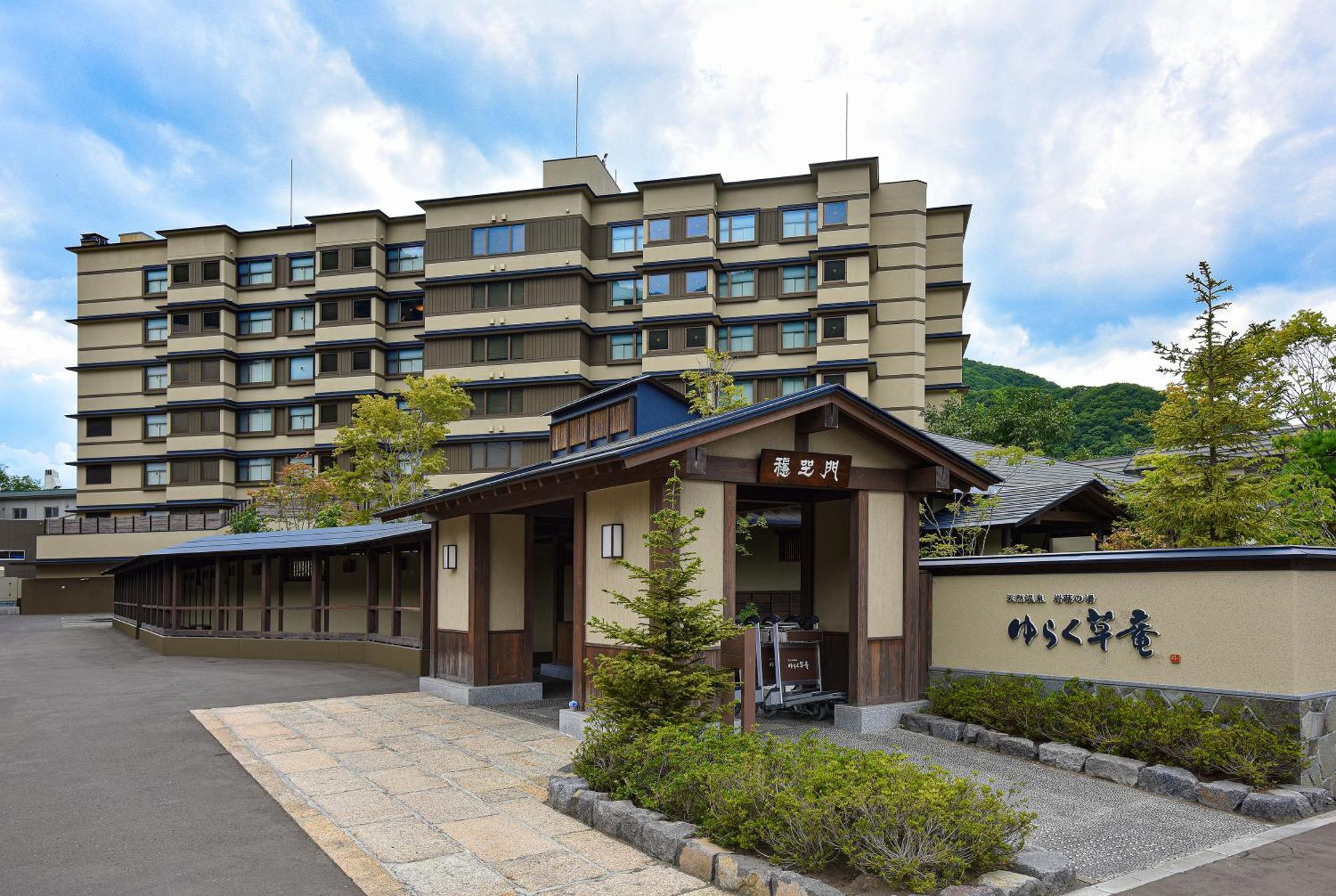 Jozankei Onsen Yurakusoan Hotel Sapporo Bagian luar foto