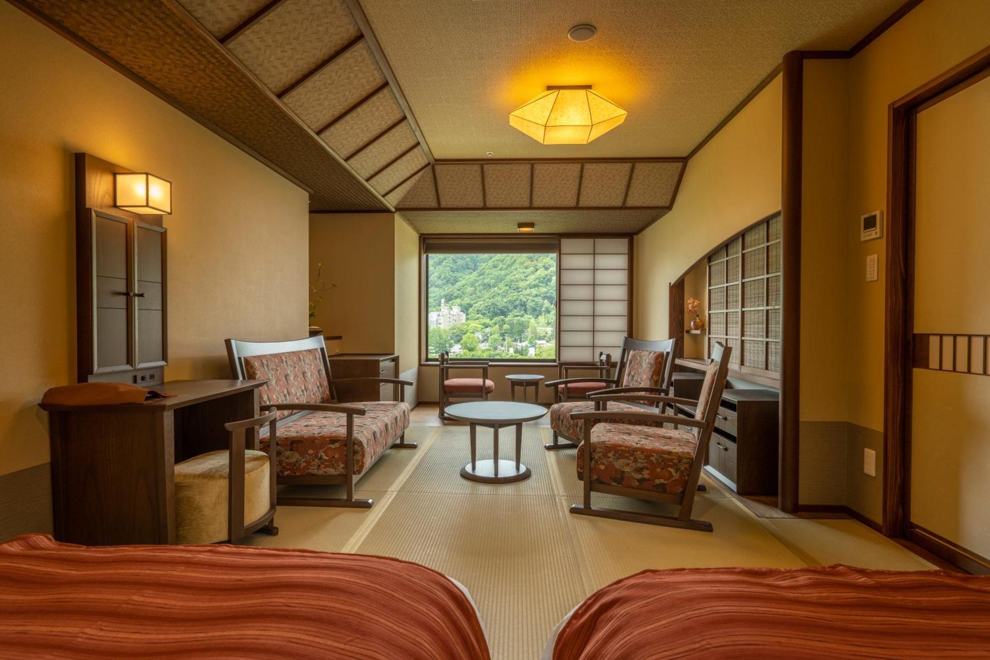 Jozankei Onsen Yurakusoan Hotel Sapporo Bagian luar foto
